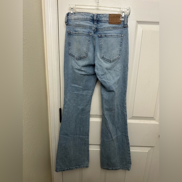 Aeropostale mid rise flare size 000 - Picture 2 of 5
